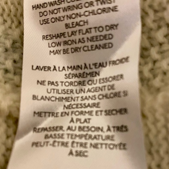 Anthropologie Cable Wool “Catch of the Day” Sweater. Size Medium - Picture 7 of 10